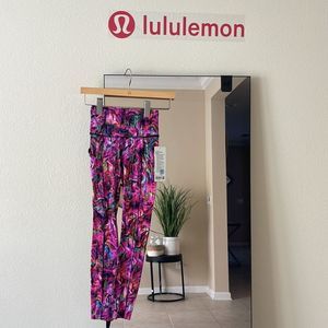 Lululemon Fast and Free High-Rise Tight 25 size 0 XS NEW leggings Pink